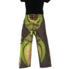 (Kids Large) Ankara, Print Girl, Green Design Pants - Image 2