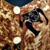 (One Size) African Women Vintage Burnt Orange Tribal Print Shirt/ Blouse - Image 4