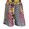 (Size- 8) Girl Stretch African Print Multicolor Romper - Image 4