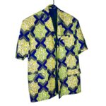 (2XL) Yellow, Blue, & Green Unisex Blazer Style Shirts - Image 6