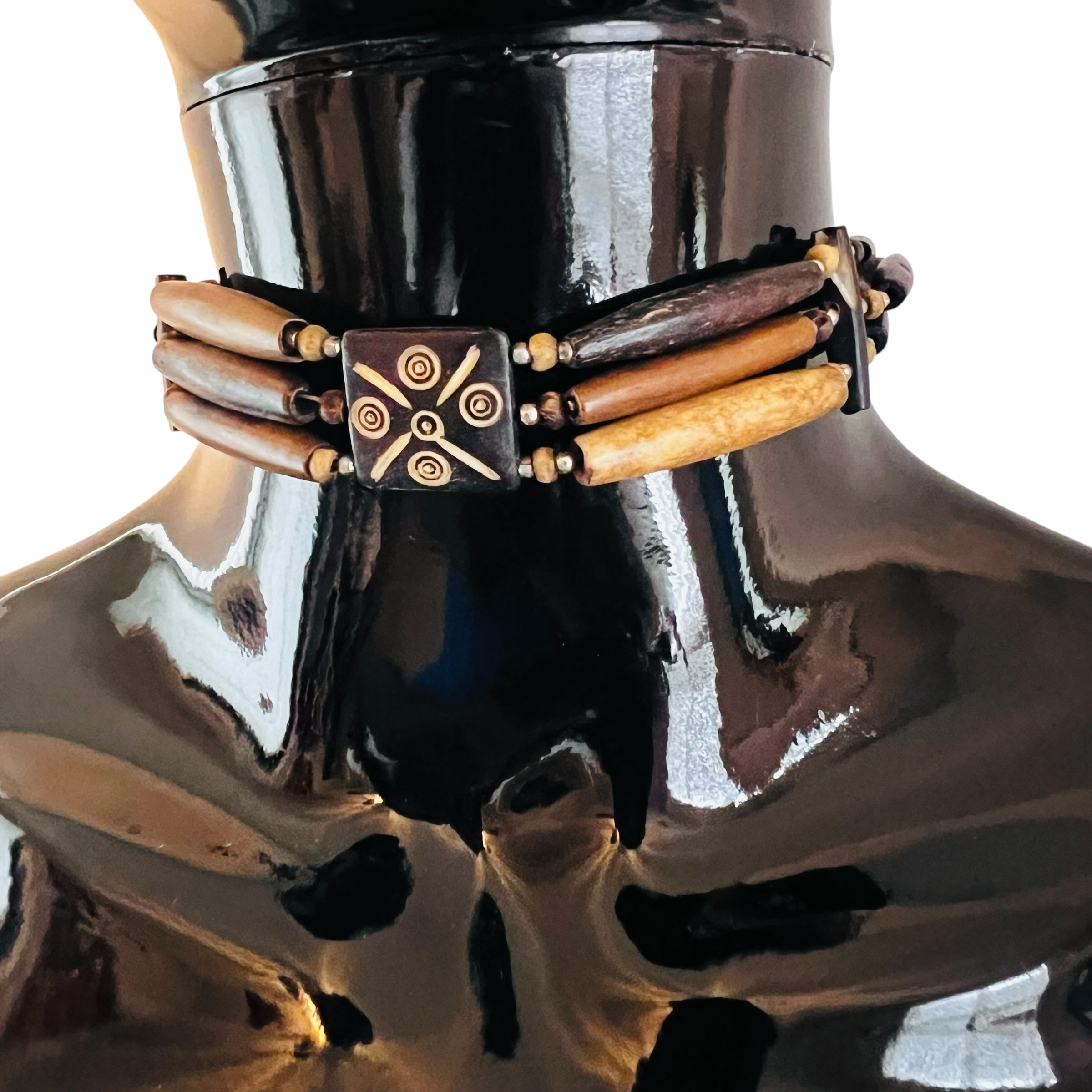 Brown Tribal Women Choker/ Necklace