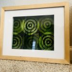 Green African Print Framed Wall Home Decor (Two Pictures) - Image 3