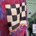 (One Size) African Red & Purple Tye Dye Women Authentic Mud Cloth Long Dress - Image 8