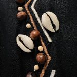 (One Size) African Vintage Black Long Cardigan Vest Shell & Beaded Embroidery - Image 5