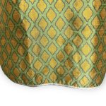 (Size-8) Boys Silk Mid East Style Green And Yellow Caftan Shirt - Image 5
