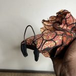 African Vintage Woman Collectible African Print Dress Doll - Image 5