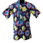 Ankara Print Multi- Color Boys African Shirt