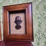 African Mask Framed Wall Home Decor (Two Pictures) - Image 2