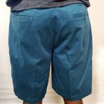 (XL) One Side African Print Men Yellow and Green Shorts - Image 4