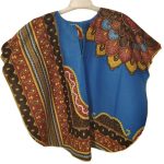 (4T) African Toddler Boy Blue Agbada Dashiki