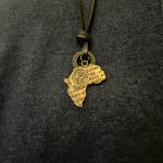 Adjustable Bronze Africa Pendant Ethnic Tribal Leather Necklace Jewelry - Image 2