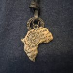 Adjustable Bronze Africa Pendant Ethnic Tribal Leather Necklace Jewelry - Image 4