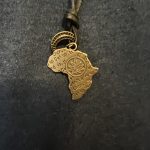 Adjustable Bronze Africa Pendant Ethnic Tribal Leather Necklace Jewelry - Image 3