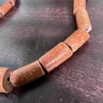 Igbo Nigerian Orange Coral Beads - Image 4