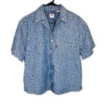 (Medium) Blue Jean Retro Look Levi’s Collar Shirt