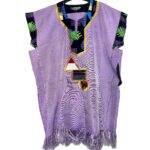 (Medium/Large)African Light Purple Nigerian Yoruba Traditional Agbada Top/Shirt