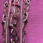 (Medium) Pink Mid East Style African Men Long Formal Top/ Shirt - Image 3