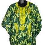 (2XL) African Nigerian Print Men Agbada Two Piece Kaftan/ Shirt & Pants - Image 5