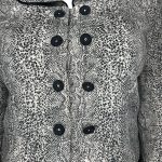 (Large) Vintage Women Formal Long Sleeve Button Up Collar Shirt - Image 5