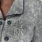 (Large) Vintage Women Formal Long Sleeve Button Up Collar Shirt - Image 6