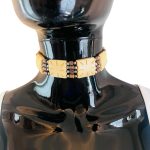 Beige & Brown Squared Women Chocker/ Necklace - Image 2