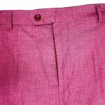 (Large) African Pink Nigerian Senator Style Men Two Piece Top & Pants - Image 7