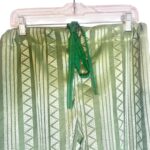 (L/XL) African Men Lace & Senator Style Nigerian Mint Green Shirt & Pants - Image 8