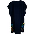 (Large) Flower African Print Men Agbada Kaftan Shirt - Image 6