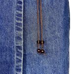 (XL) Blue Jeans Long Women Vintage Wrapper/ Skirt - Image 5
