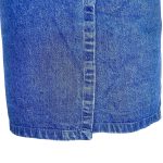 (XL) Blue Jeans Long Women Vintage Wrapper/ Skirt - Image 6