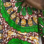 Circular Green, Maroon & Orange Men African Print Short Sleeve Shirt/ Dashiki - Image 5
