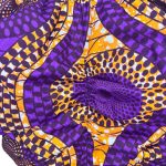 Purple & Orange Women African Print Halter Top Blouse - Image 4