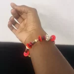 Multicolor Handmade Kenyan Bead African Bracelet C - Image 3
