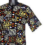 Multi Color & Print Men African Print Dashiki/ Shirt - Image 2
