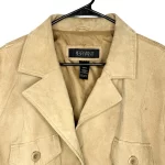 Light Brown Women 100% Leather Vintage Jacket - Image 3