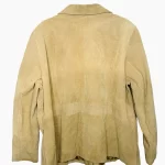 Light Brown Women 100% Leather Vintage Jacket - Image 6