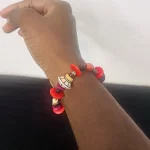 Multicolor Handmade Kenyan Bead African Bracelet C - Image 4