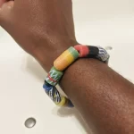 Kenyan Multi Colored Design Beaded Bracelet