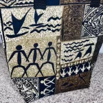Green and Black Tribal Print Tot Bag - Image 5
