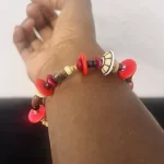 Multicolor Handmade Kenyan Bead African Bracelet C