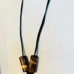 African Kenyan Black & Ivory Ethnic Tribal Mask Necklace Jewelry - Image 4